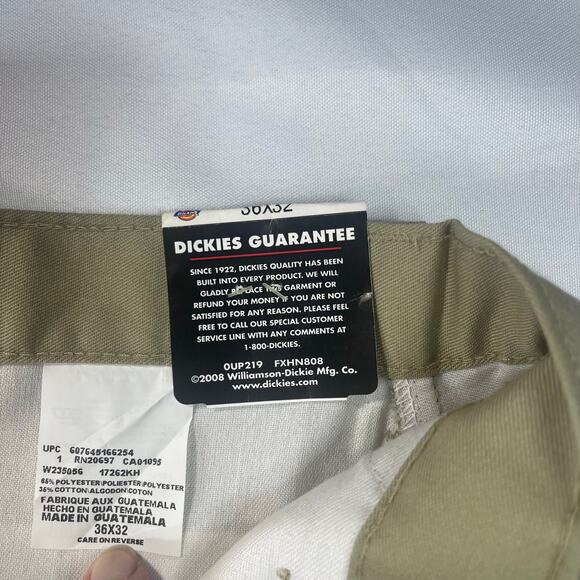 Dickies NWT 36X32 Mens flat front khakis - Picture 5 of 6